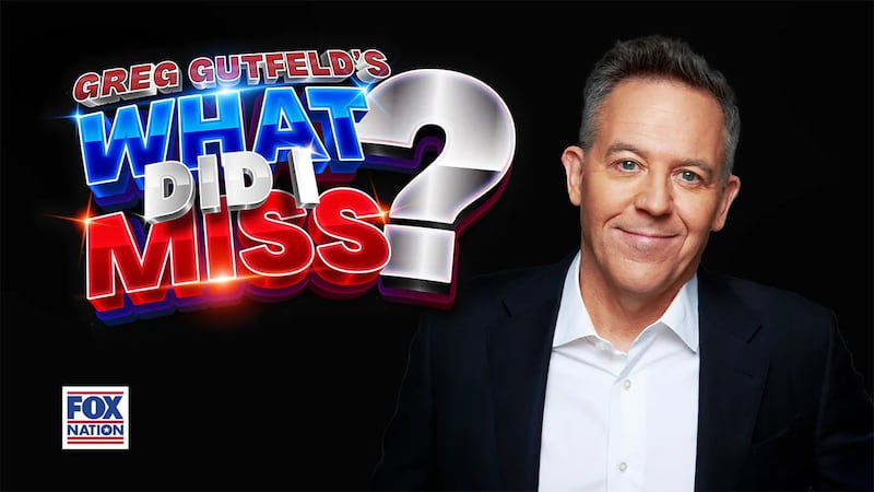 ‘Greg Gutfeld’s What Did I Miss?’ poster