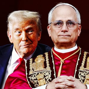 Donald Trump and Pope Leo XIV